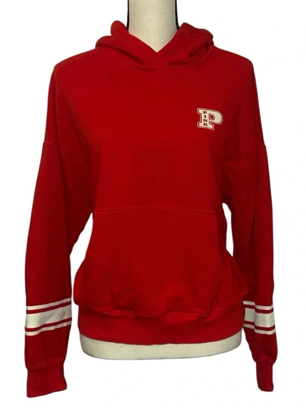 Victoria Secrets PINK Ivy Fleece Campus Oversized Hoodie